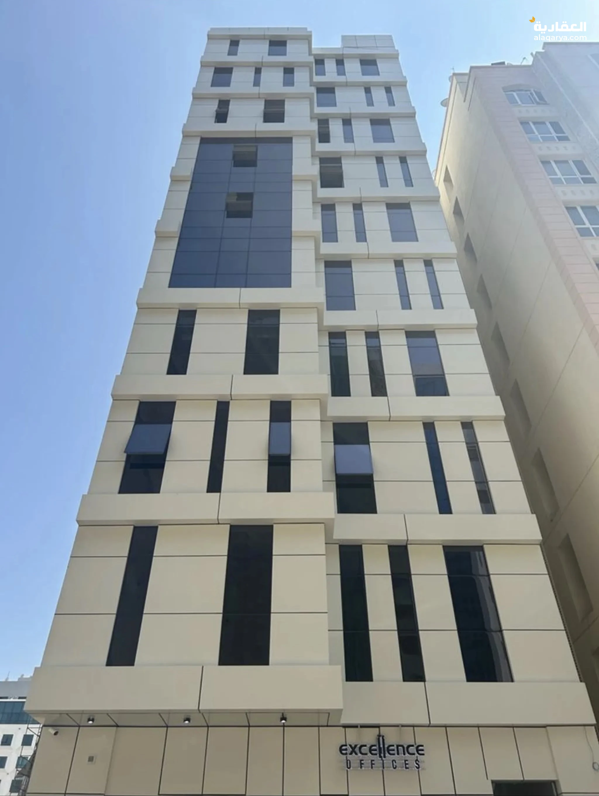#للبيع مبنى جديد في غلا مكاتب مؤثثه بمواصفات راقيه 10 طابق غير مؤجر