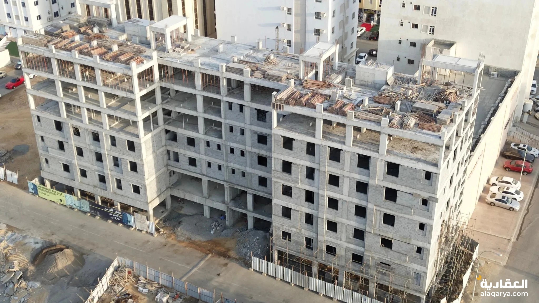 #شقة بغرفتين بإطلالة المدينة للبيع في الانصب