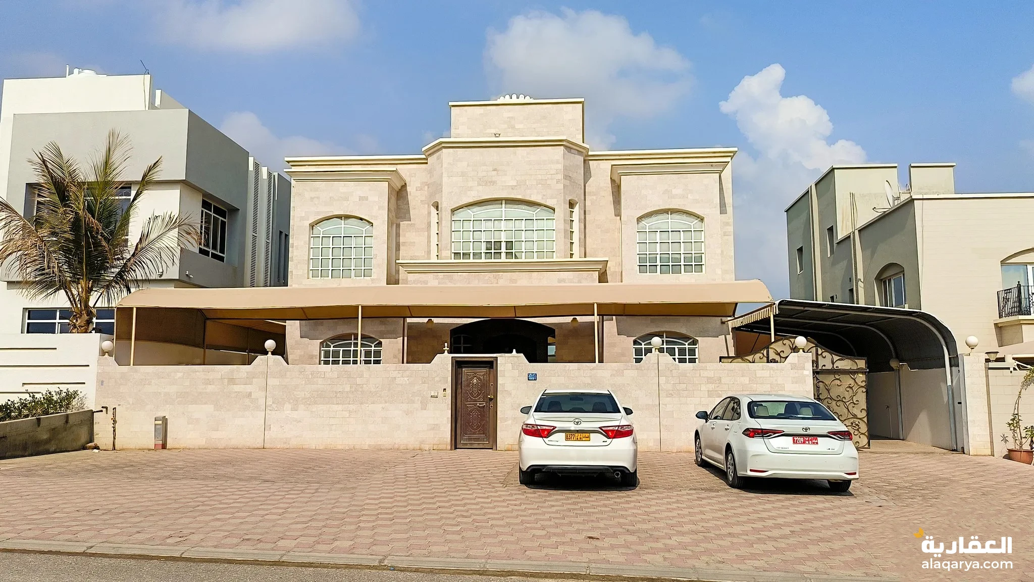 #فيلا بمساحات واسعة في الانصب