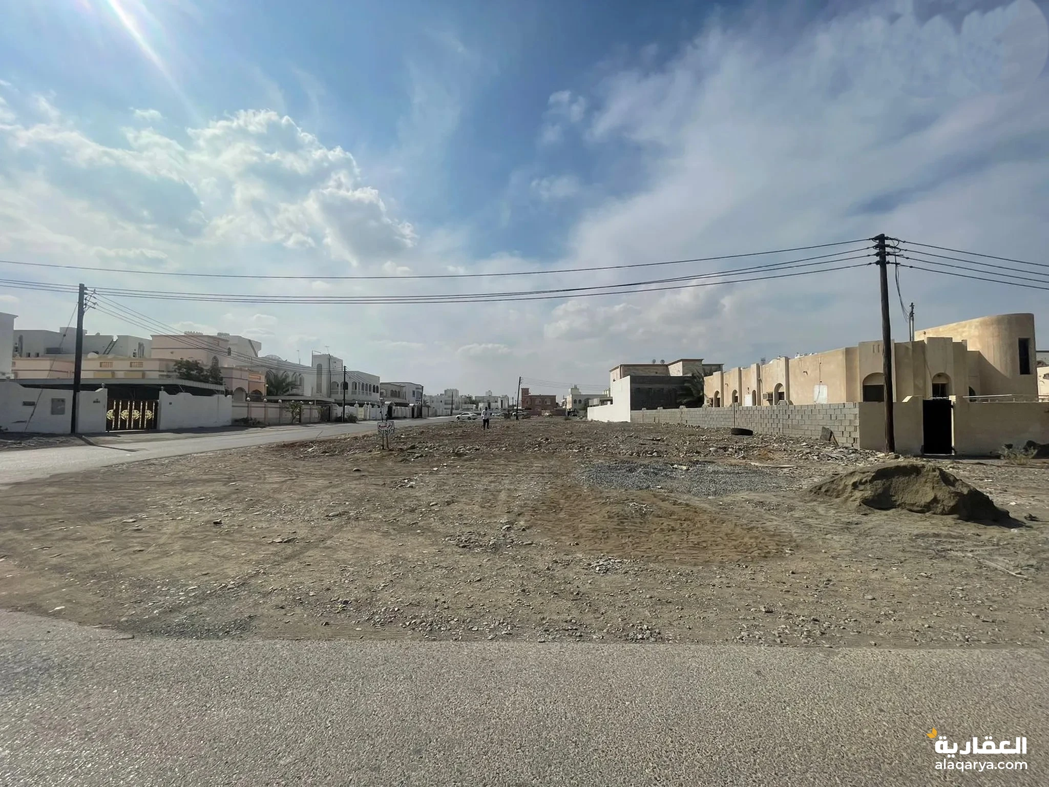 #ارض سكنية كورنر للبيع في ولاية السيب-الخوض