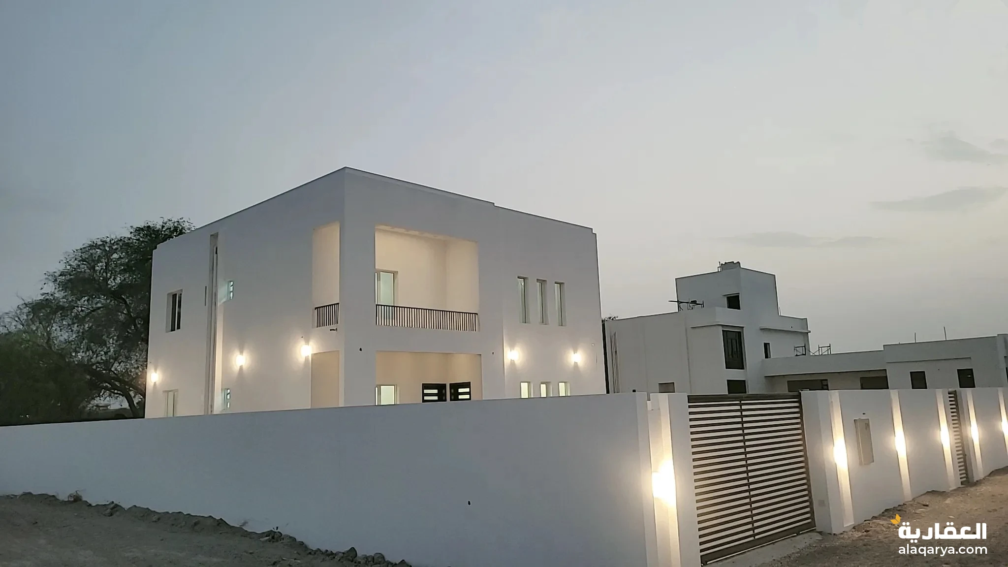 #فيلا طابقين للبيع بركاء ( النعمان ) خلف محطة شل مقابل السوق الصيني النعمان