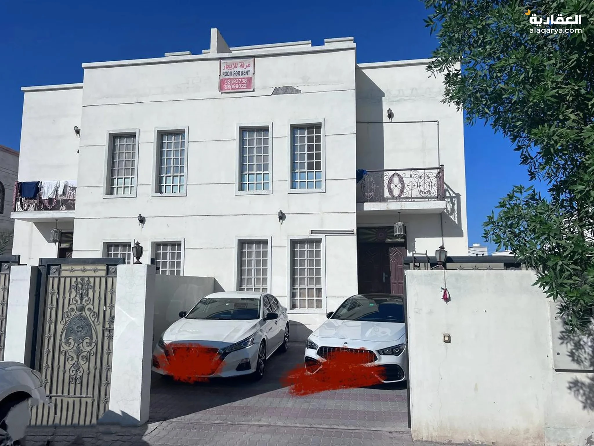 #توين فيلا مؤجره للبيع في الموالح الجنوبية