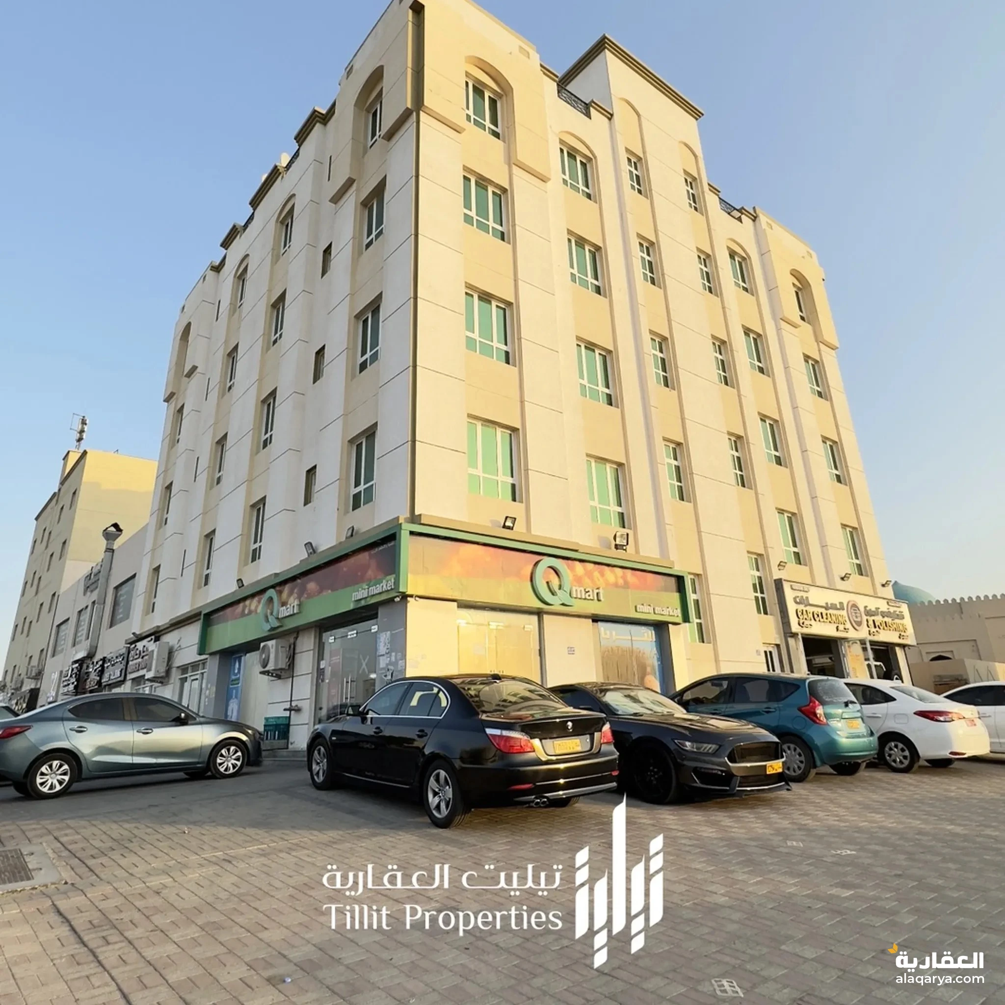 #مبنى سكني تجاري للبيع في المعبيلة، المبنى شبه جديد والعائد الأستثماري ممتاز / B-0001