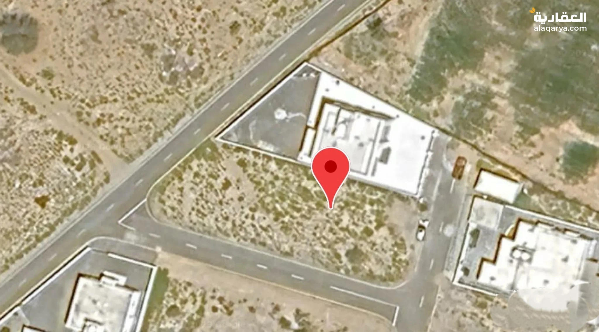 #أرض سكنية سوبر كورنر مميزة للبيع مقابل الدوار المعلق و قاعة قصر النعمان - بركاء