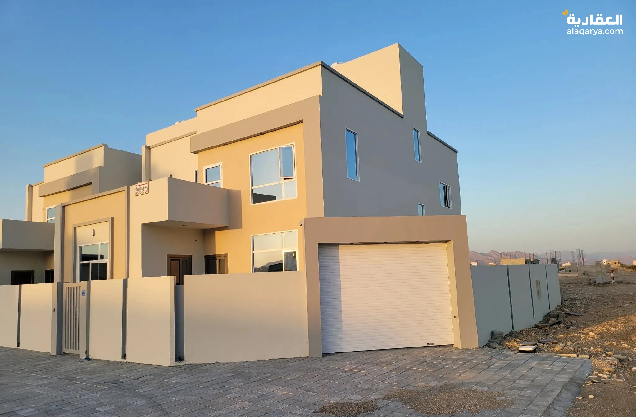 #فيلا مودرن للبيع العامرات