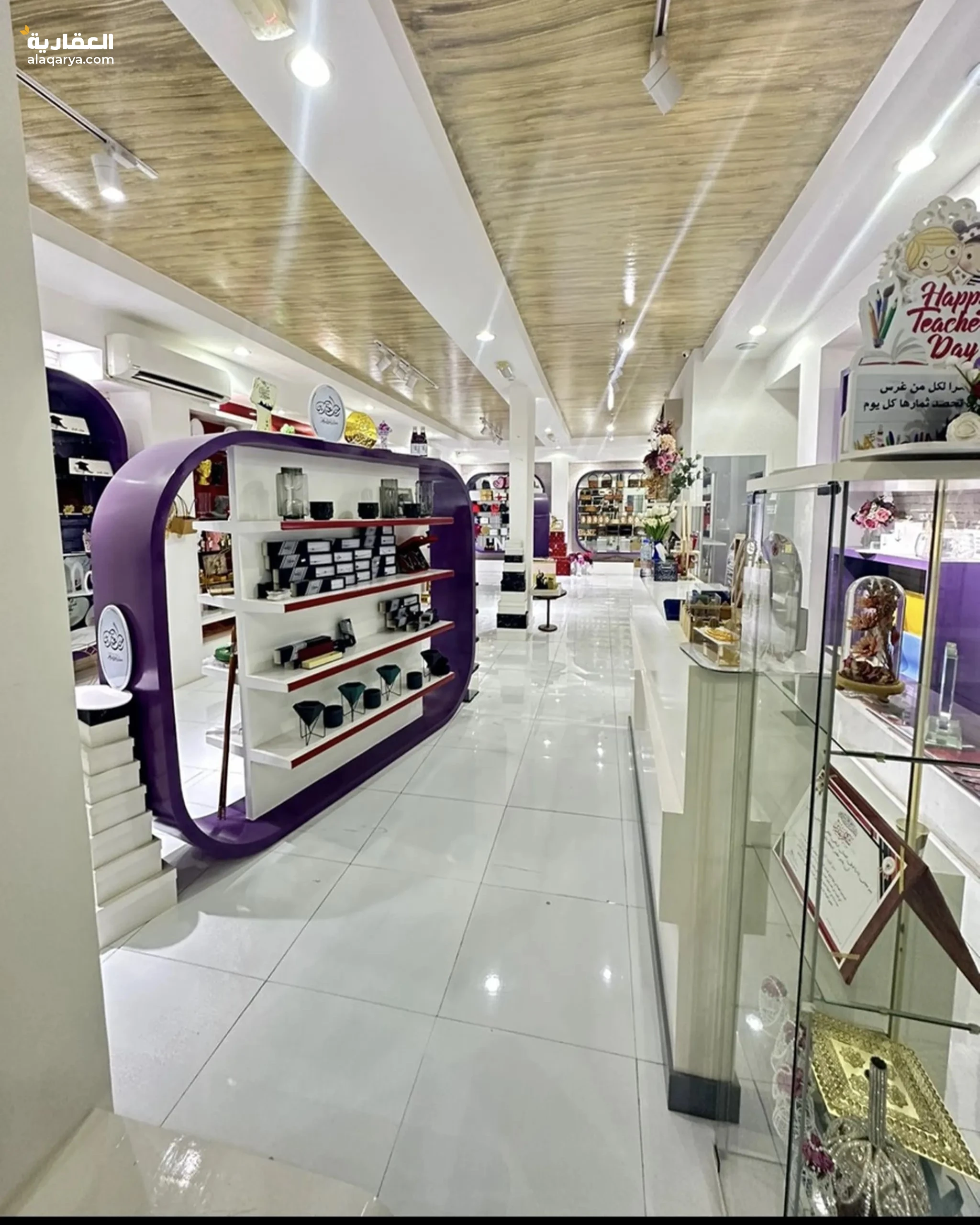 #فرصة استثمارية ممتازة محل ومعرض كبير للورد والهدايا متكامل وومميز