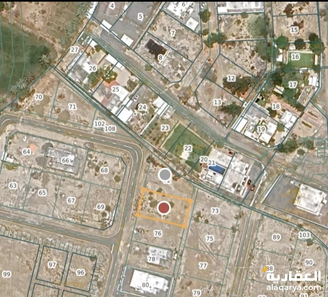 أرض سكنيه في الشعيبة مقابل الجامع في السوق فرصة