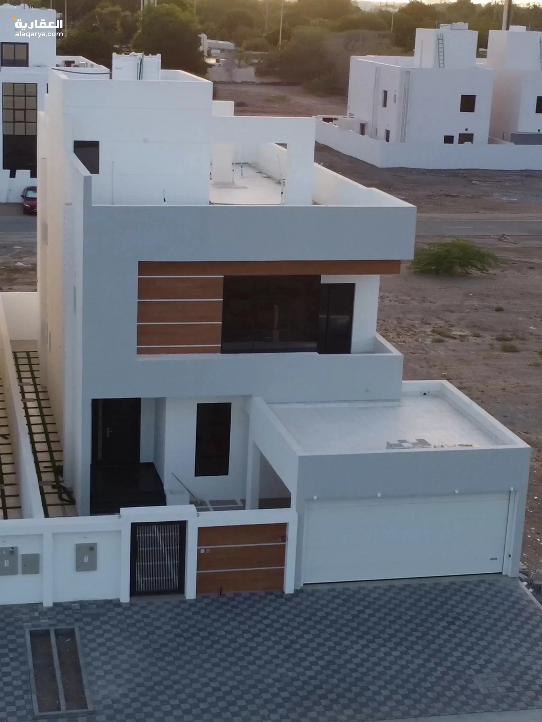 #فيلا جديدة بتشطيبات راقية في بركاء بعد حديقة النسيم