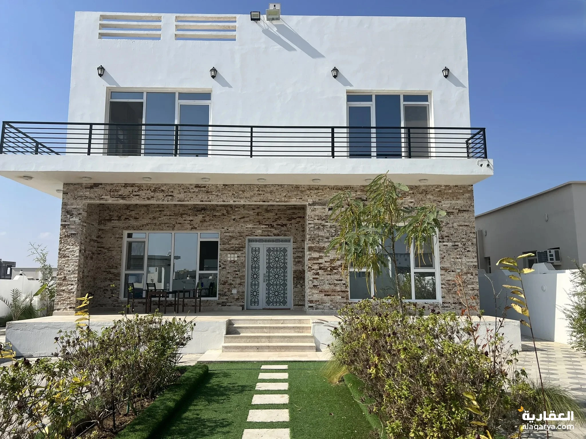 #فله راقيه للبيع طابقين مع بلكونه 120 متر بناء شخصي من الف الى الياء