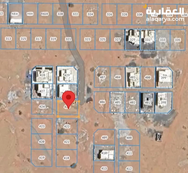 #أرض سكني للبيع السيح الأحمر بدبد