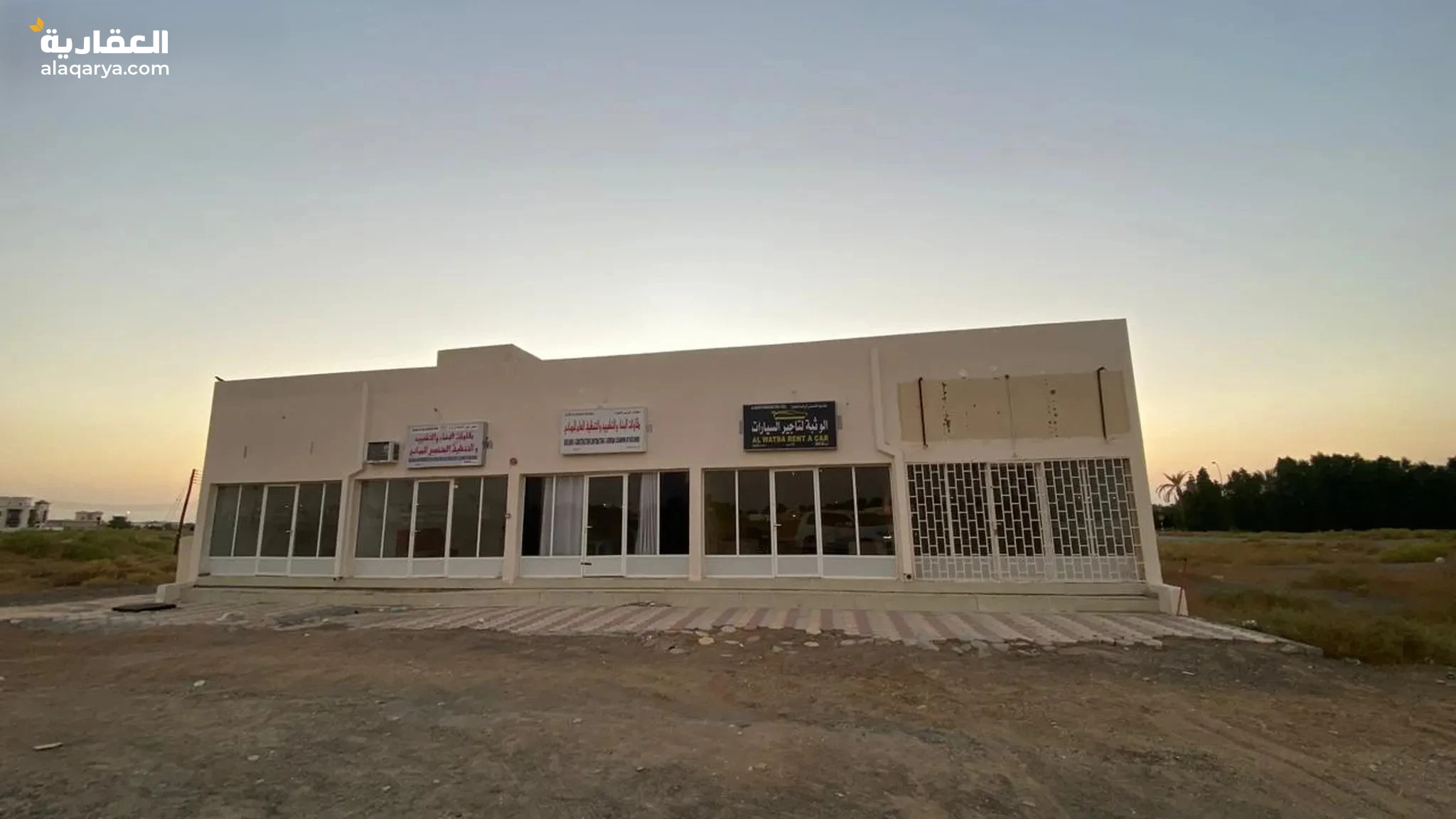 #للبيع مبني سكني تجاري البريمي جنوب حماسه بالقرب من منتجع السلام يتكون من 18 محل الدخل الحالي 400 ر.ع