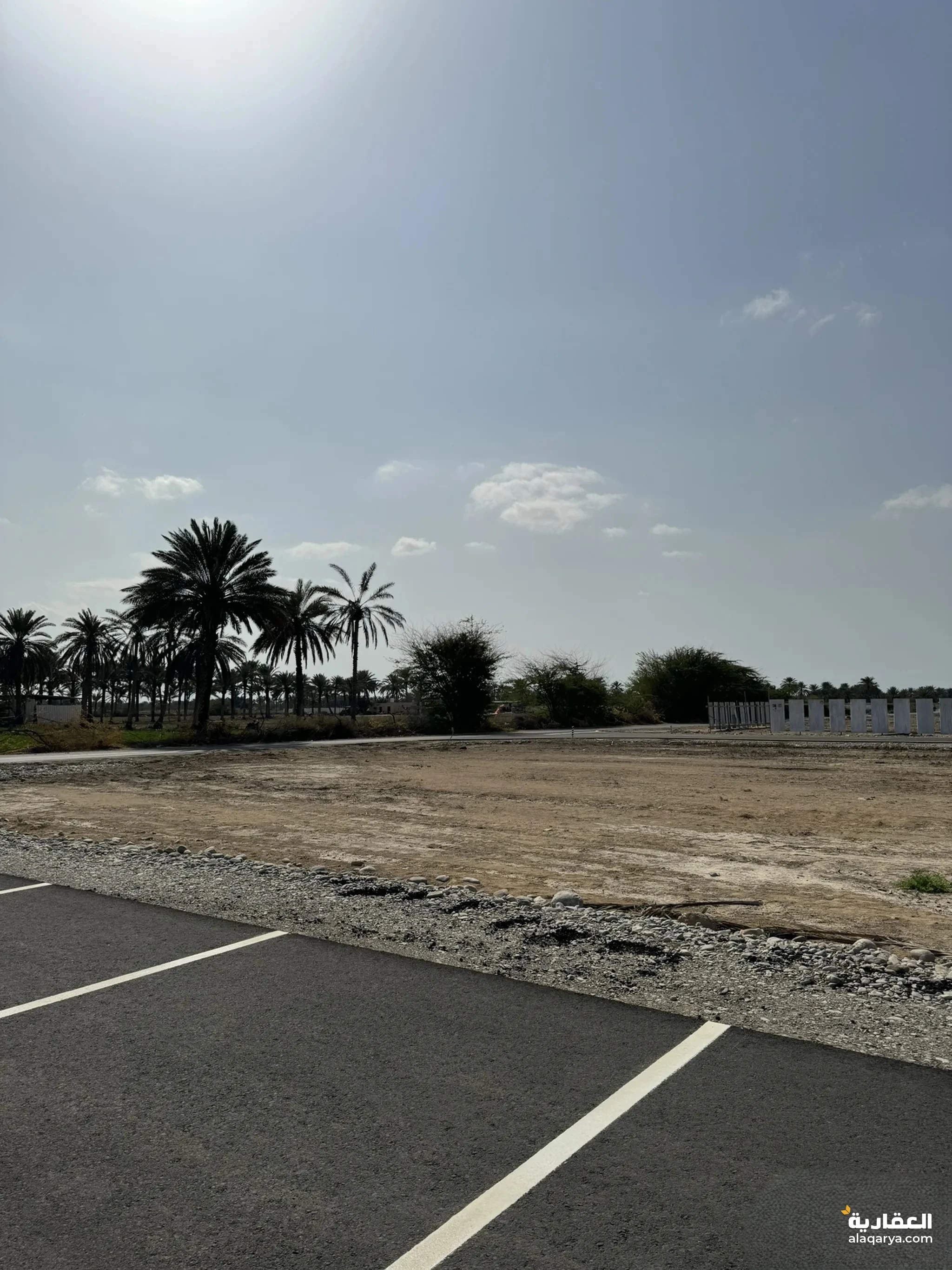 #أراضي سكنية للبيع، الخط الأول على الشارع العام في بركاء.