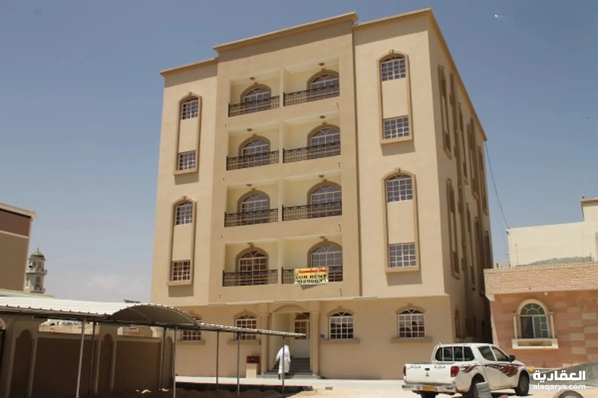 #شقة غرفتين وصالة للبيع في صلالة ، عوقد الشرقية