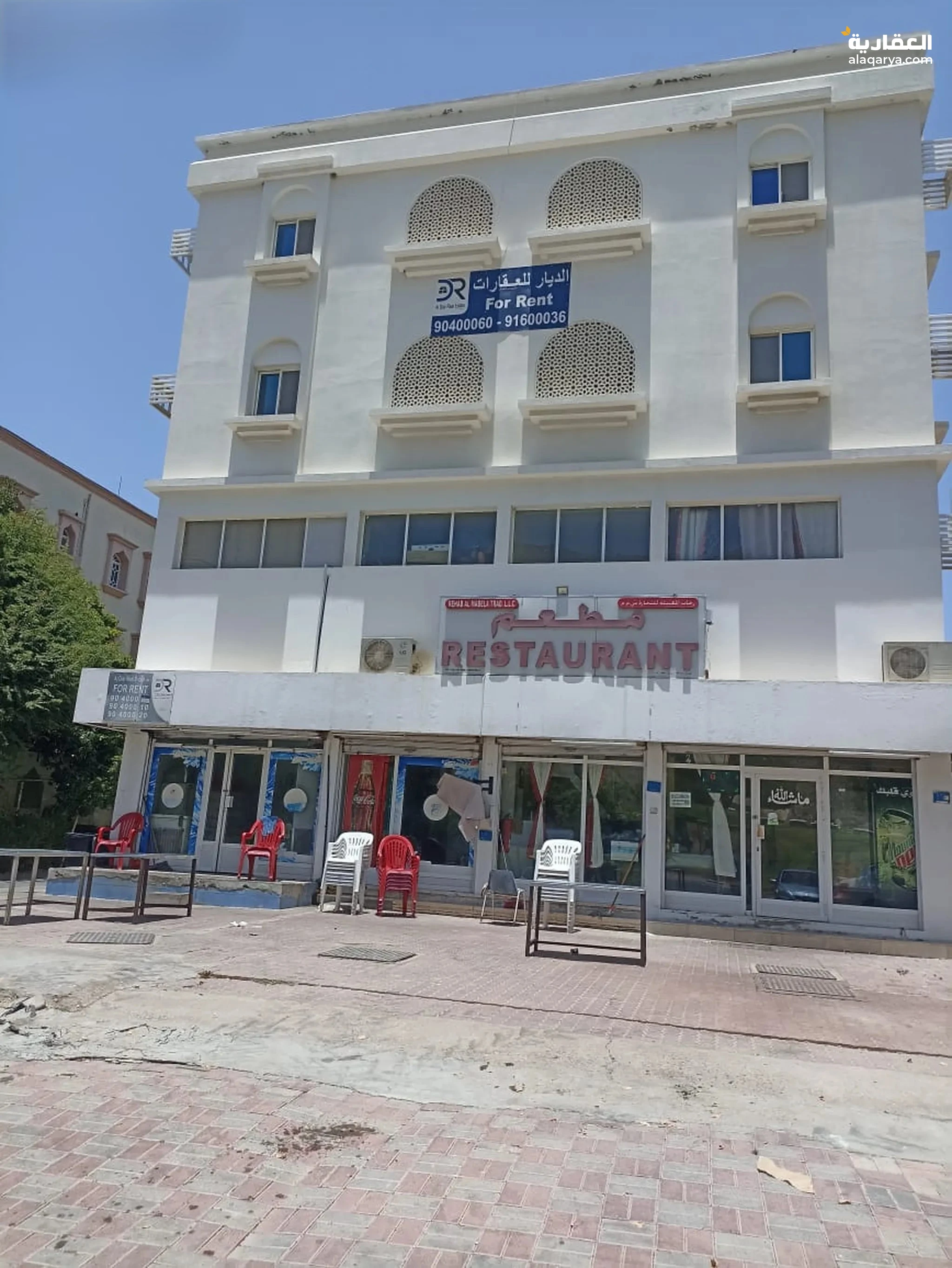 #للبيع مبني سكني تجاريخط اول بالوادي الكبير شارع البستان