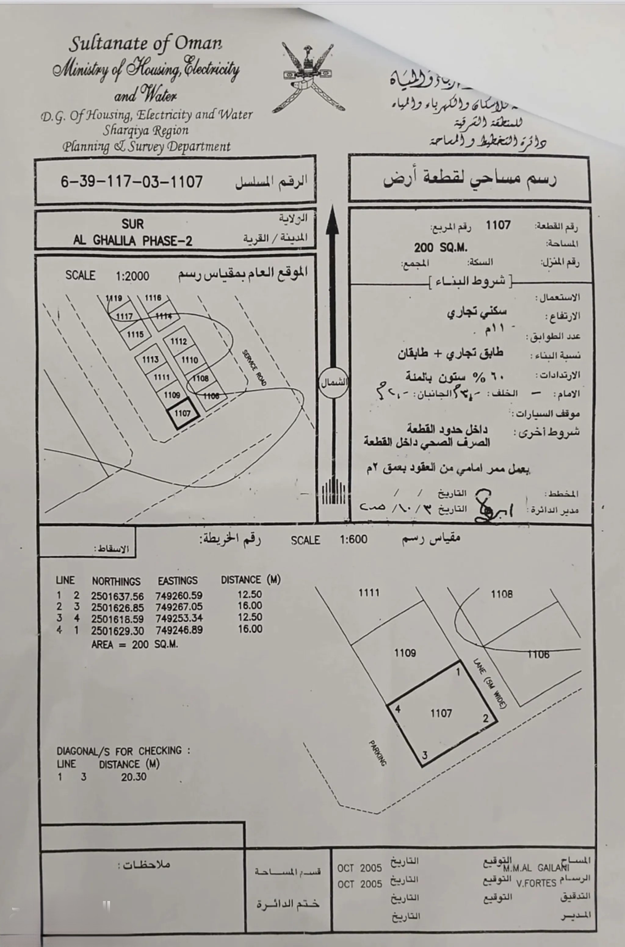 #أرض تجارية بموقع مميز للبيع في صور