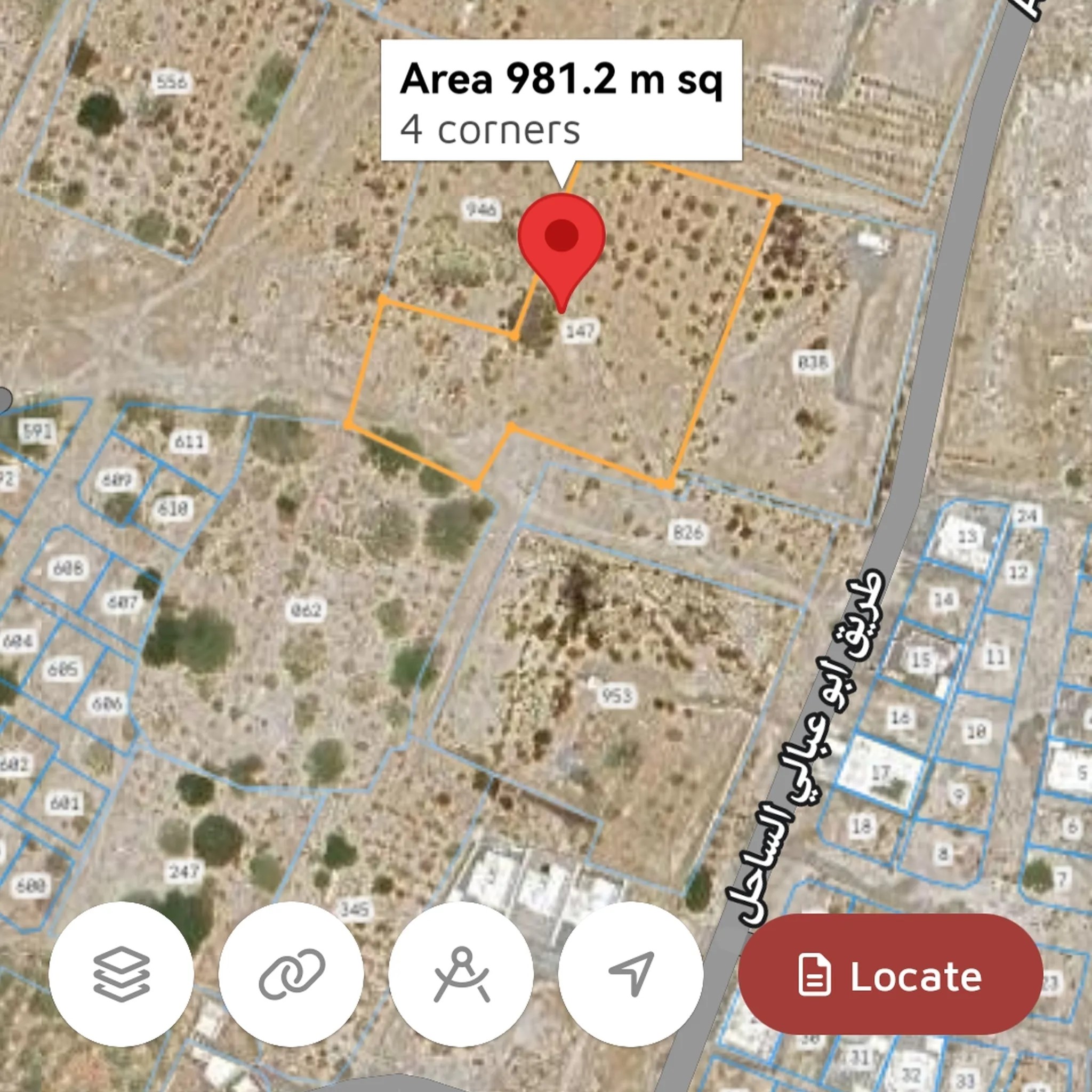 #أرض زراعية للبيع – المصنعة / عبالي الساحل